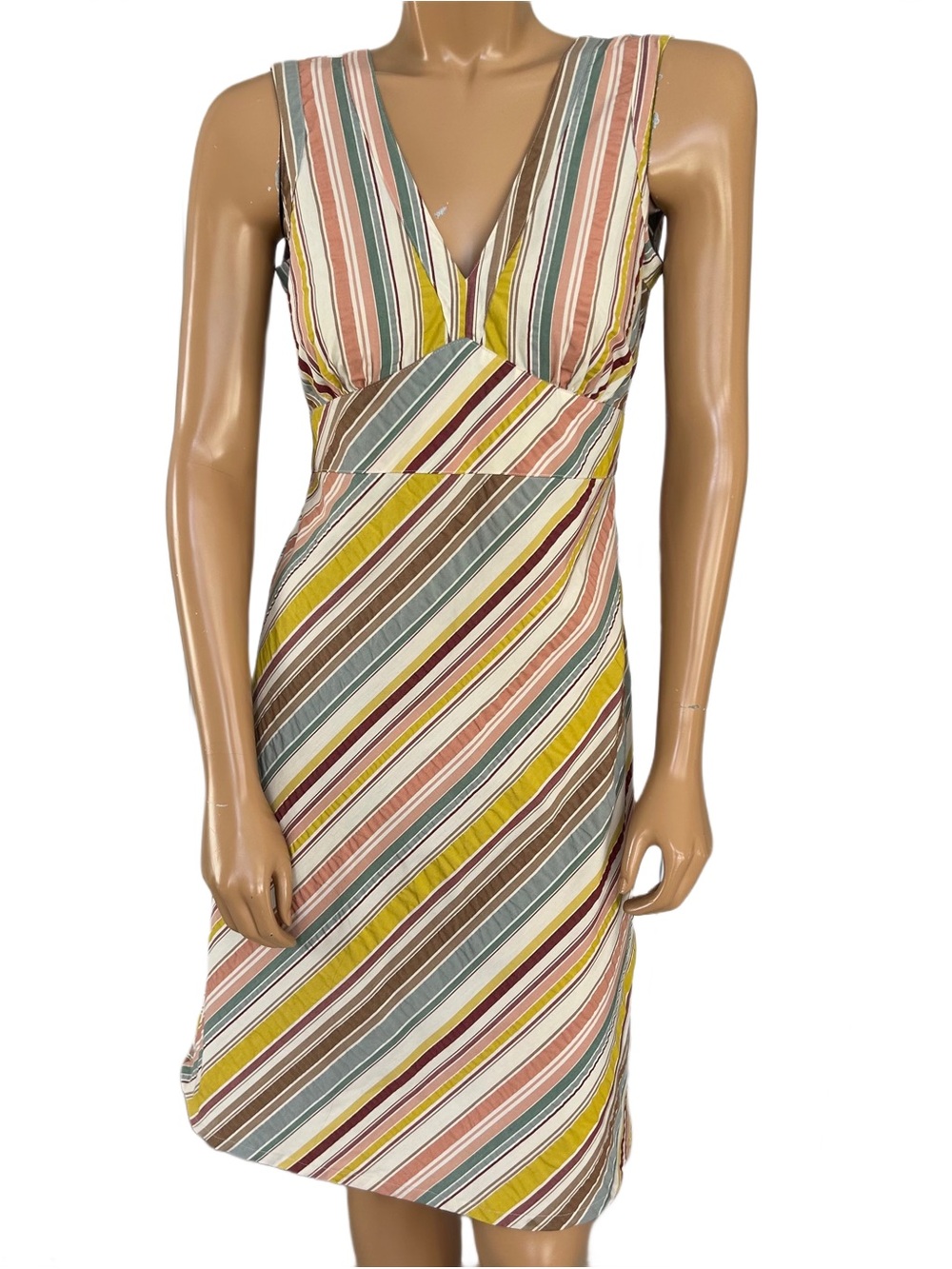 Patagonia Water Girl Striped Netty V-Neck Dress